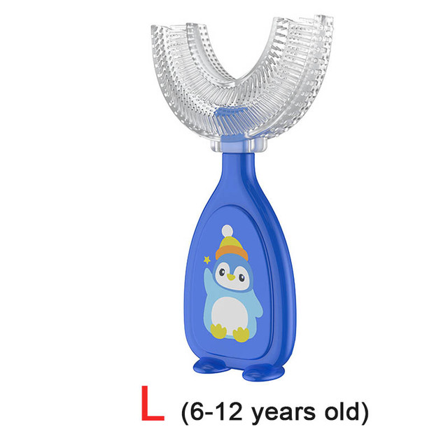 2-12Y Baby Toothbrush Children Dental Oral Care Cleaning Brush Soft Food Grade Silicone Teeth Baby Newborn Items