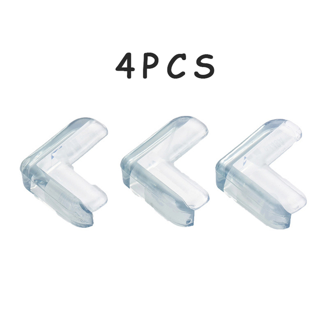 4pcs Safety Silicone Protector Baby Child Table Corner Edge Protection Cover BPA Free Children Anticollision Edge and Guards
