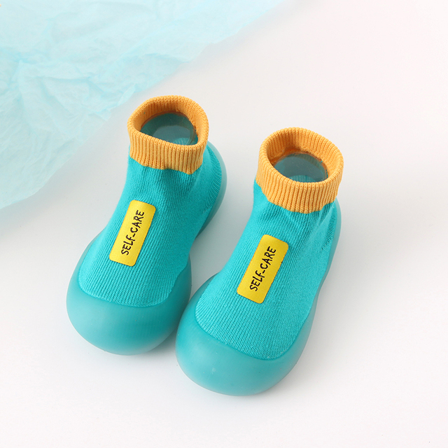 Children Anti-Slip Shoes Newborn Baby Girl Cotton Non-Slip Floor Socks Baby Boy Rubber Sole Cartoon Indoor Socks Infant Shoes