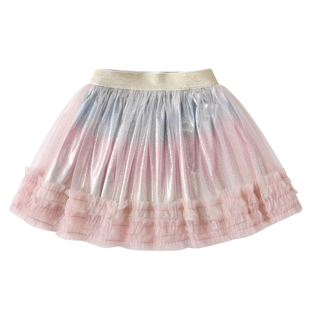 DXTON Girls Skirt Mesh Children's Skirt Girls Tutu Skirt Layered Tutu Skirt Prom Party Prom Dress Clothes