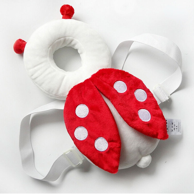 Baby Head Protection Pillow Cartoon Infant Anti Fall Pillow Soft PP Cotton Toddler Children Protective Pillow Baby Safe Care