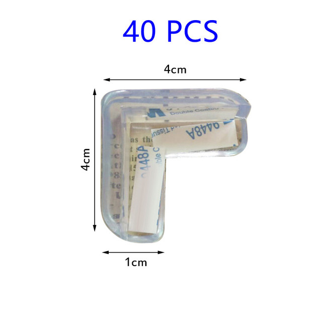 10/20/30/40 قطع الطفل سيليكون حامي السلامة حماية جانبية الجدول من الأطفال مكافحة الاصطدام حافة زوايا الحرس غطاء