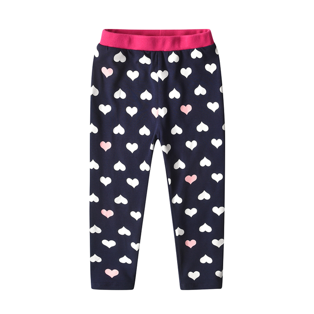 Girls Leggings Cotton Toddlers Trousers Fille Kids Pants Girls Skinny Pants Cartoon Pattern Print Children Leggings Trousers