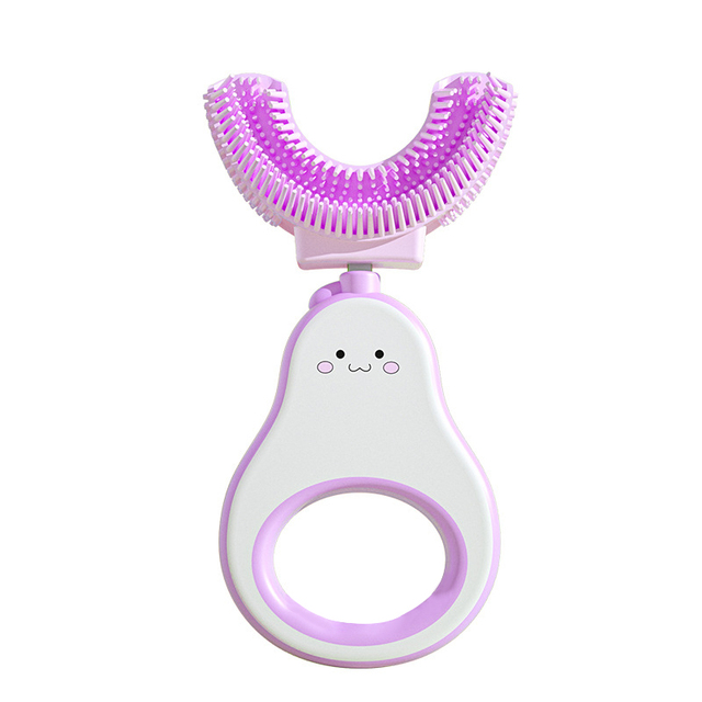 U Shape Baby Toothbrush Silicone Baby Toothbrush Oral Care Cleaning Tool Baby Teether Brushes For Baby Care