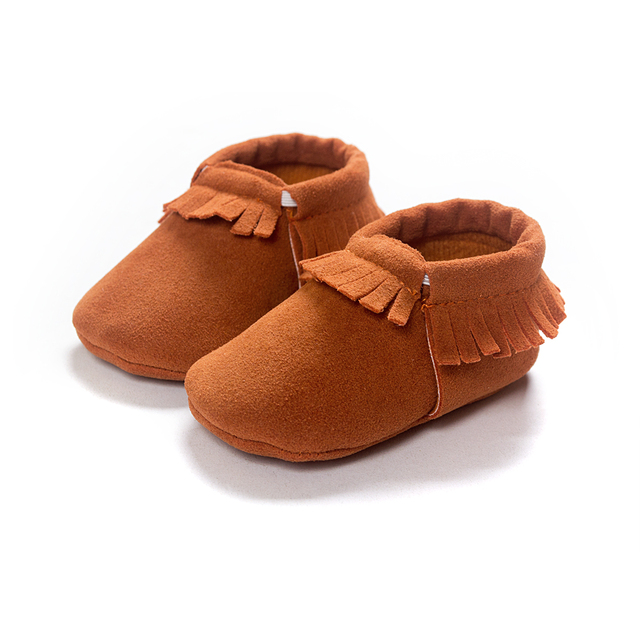 Newborn Baby Shoes Infant Boys Girl First Walker Suedo Cotton Sophie Sole Princess Fringe Toddler Baby Crib Casual Moccasins Shoes