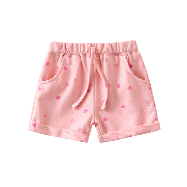 Children's cotton beach shorts, boys and girls' casual shorts, children's summer clothes