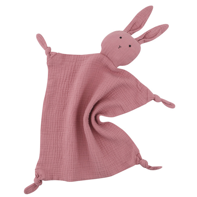 Dropshipping Center Newborn Soother Appease Towel Baby Bib Kawaii Bunny Napkin Sleepwear Nursing Cuddling Blanket Toys