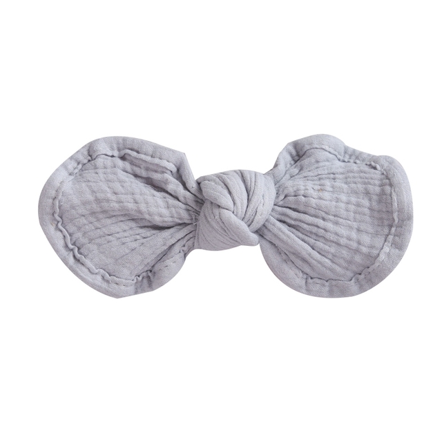 Baby Bowknot Headband Cute Rabbit Ears Bows Knot Turban Elastic Hair Band Head Wrap For Toddlers Headwear