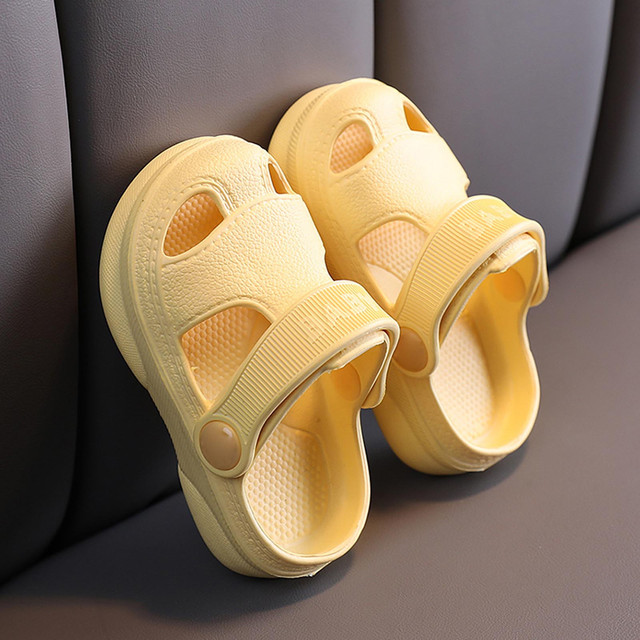 2022 Summer Baby Shoes Children Non -slip Soft Sole Floor Boys Girl Beach Sandals Toddler Kids Home Shoes Flip Flop Sandal