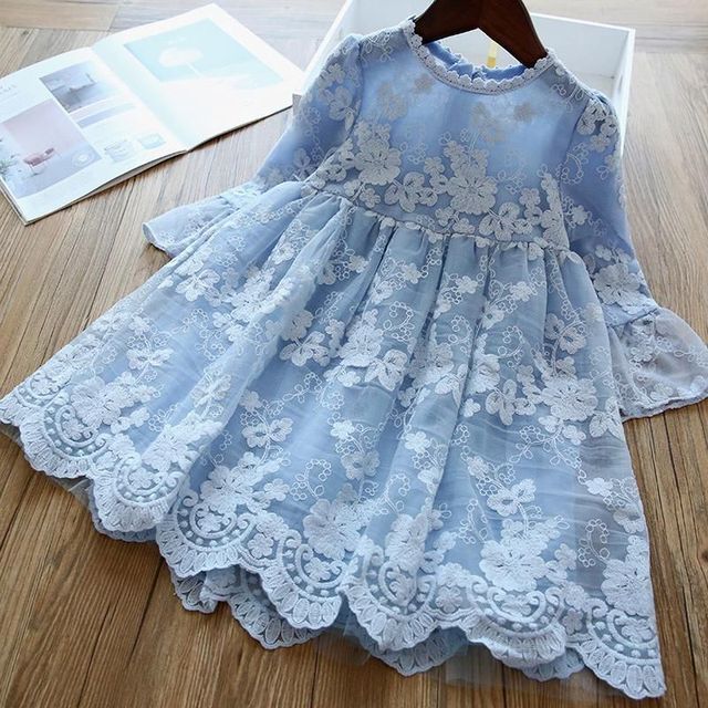 Spring and summer girls lace dress adorable cute baby dress