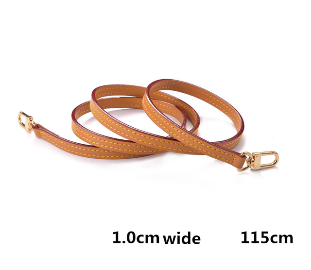 Bag Strap 100% Genuine Leather Strap for Designer Brand Shoulder Messenger Bag Strap Oxidation Cowhide Bag Accessory Parts