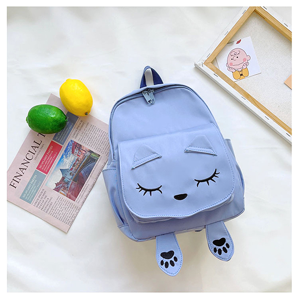 New Children's Backpack Cute Cartoon Cat Girl Backpack Pupil Kindergarten Kids Girls Boy Backpack Unisex Kid Game Bag Travel Bag