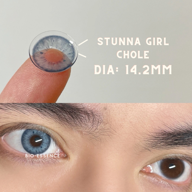 New 2021 1 Pair Colored Eye Contact Lenses Natural Brown Lens Monet Lens Blue Lens Gray Eyes Fashion Contact Lenses