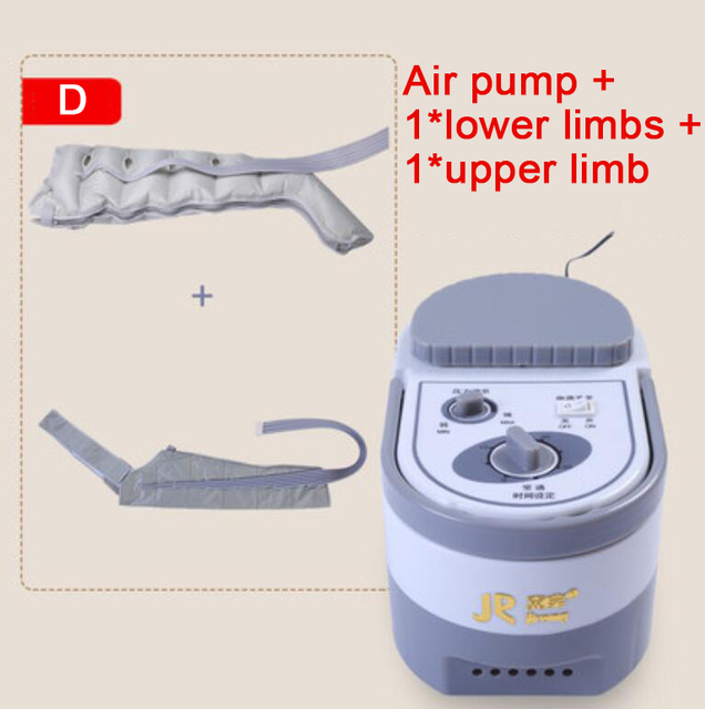 6 Cavity Air Wave Massage Leg Waist Old Man Physiotherapy Automatic Air Pressure Pedicure Course Postoperative Rehabilitation