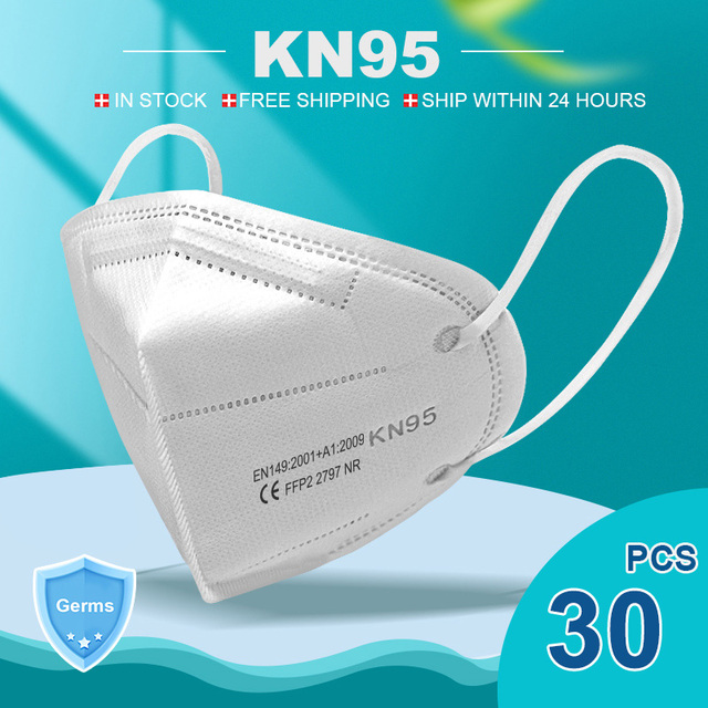 EU Approved FFP2 Mascarilllas KN95 Respirator 5 Layers Reusable Face Massager Face Mask ffp2 CE ffp2masque FFPP2