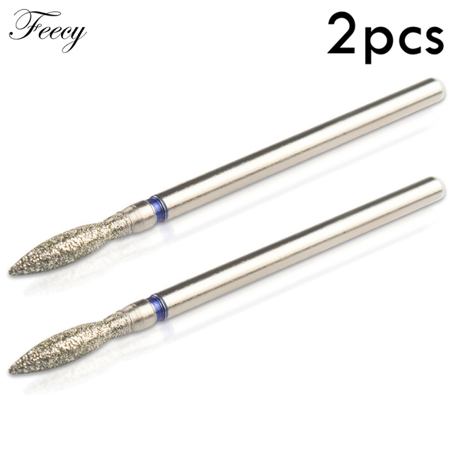 5pcs Diamond Nail Drill Bit Sets Mill Cutter All For Nail Machine Bits Tools Accessories Clean Cuticle To Remove Nail Gel