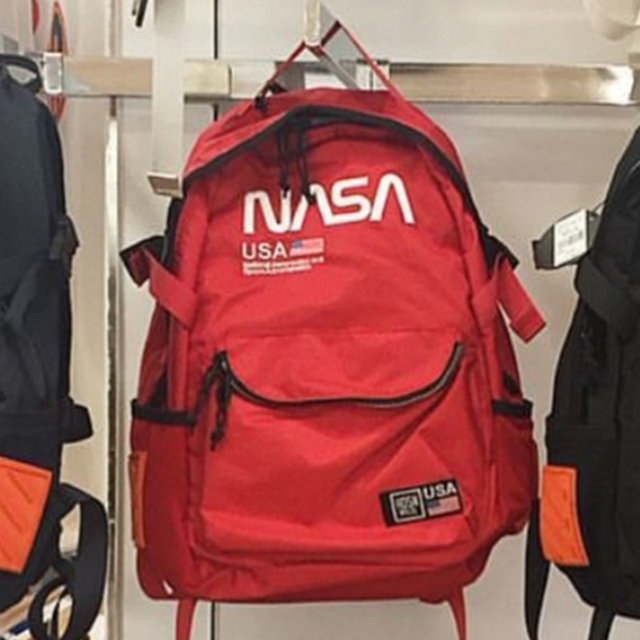 Astronaut backpack school bag waist bag male and female ins super fire must have large capacity backpack