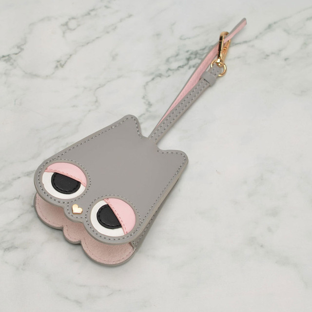 PUOU - Cute Cartoon Key Case, Women's Key Ring Cover, Wallet, Wallet, Card Holder, Wallet