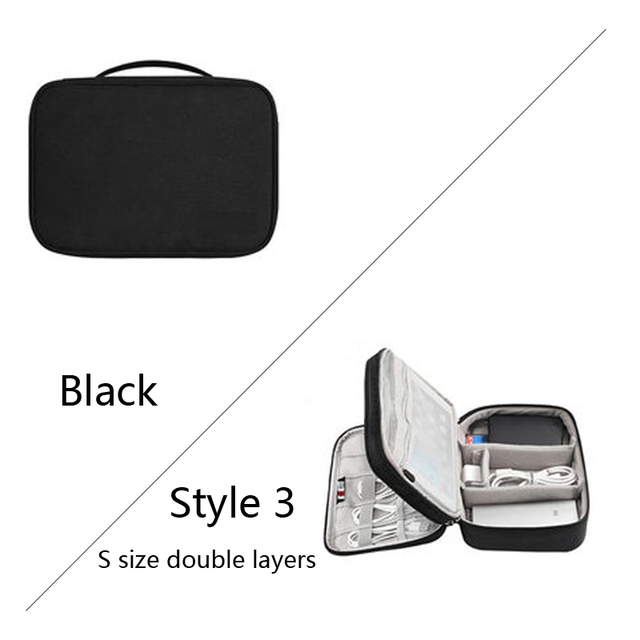 POP Digital Power Bank Bag Receive Accessories Case for ipad Cable Organizer Portable Bag for USB