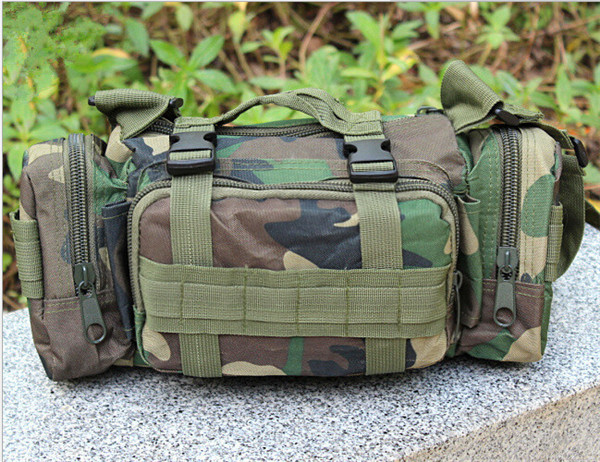 Military Camouflage Bags Waist Pack Canvas Camera Single Shoulder Messager Bag RV641456