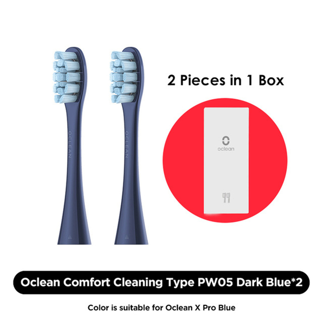 Oclean X Pro Elite/X Pro/F1/Air 2/One 2/4pcs Replacement Brush Heads for Electric Toothbrush Deep Cleaning Toothbrush Heads