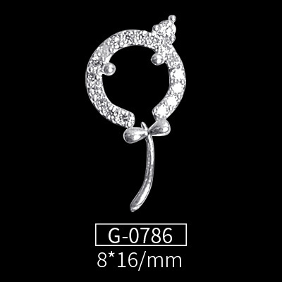 New Nail Art Jewelry Nail Art Zircon Flower Pendant Wild Nail Art Diamond Nail Art Zircon Jewelry G-0783