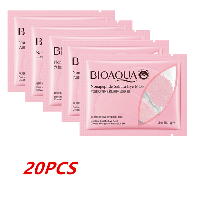 20pcs Pomegranate Collagen Golden Caviar Eye Mask Anti Aging Dark Circles Acne Beauty Patches for Eye Skin Care Cosmetics P01