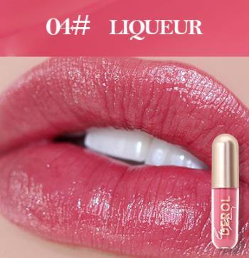 Derol Ginger Mint Matte Lip Glaze Plump and Moisturizing Lip Colored Lipgloss Liquid Lasting Underwater Light Transparent Lip Gloss