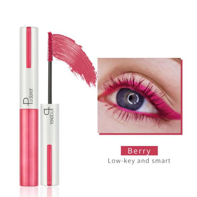 12 Colors Color Eyelash Mascara Thick Curling Long Lasting Extension Make Up White Eyelashes Party Extension Mascara Cosmetics