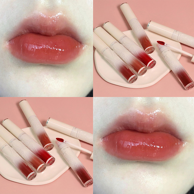 Moisturizing Mirror Glass Lipstick Matte Velvet Lip Gloss Waterproof Lip Stick Long Lasting Women Sexy Lipstick Cosmetic Makeup