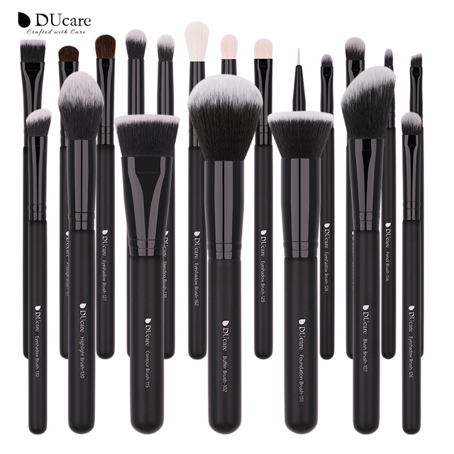 DUcare 8-27 Makeup Brushes Set Synthetic Goat Hair Powder Cosmetic Eyeshadow Foundation Blush Blending Makeup Brush Maquiagem