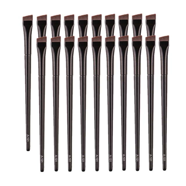 5/10/20/50pcs Eyebrow Contour Makeup Brushes Eyebrow Eyeliner Brush Professional Super Thin Angled Liner Eye Brush Make Up Tools