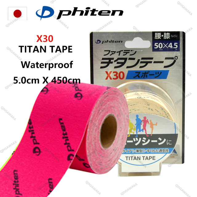 Viten Energy X30 Tape, Made in Japan, Waterproof, Carbonized, Stretchable, 5cm x 450cm