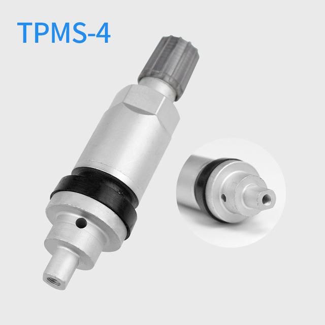 4pcs TPMS Tire Pressure Sensor Valve Metal Rubber Valves All Cars for Mercedes Audi Land Rover Volkswagen Patrol Buick Ford