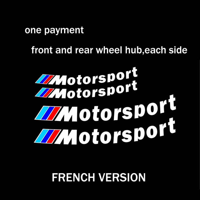 Used to customize the motorcycle inner rim for BM W 1000RR before and after wheel refurbishment sticker, waterproof and reflective rim