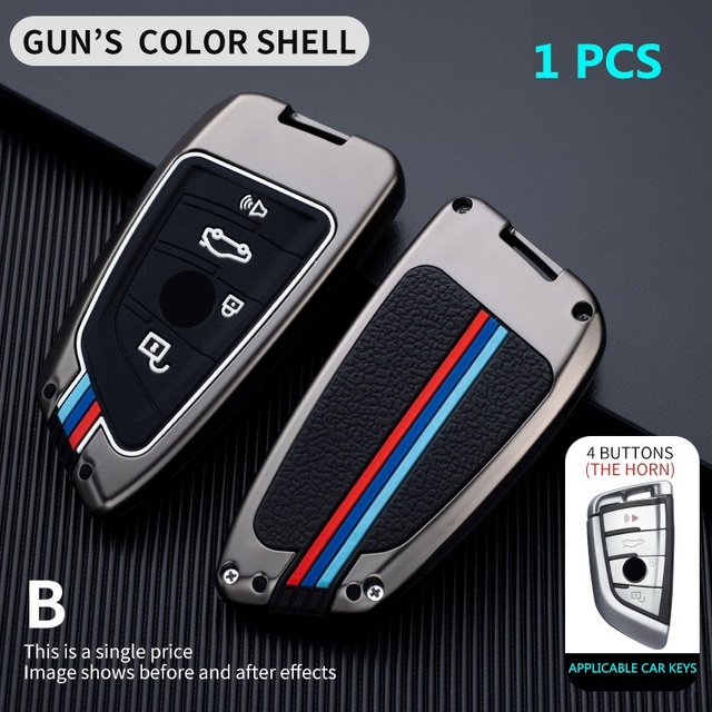 Zinc Alloy Car Key Case Cover Shell Protector for BMW X1 X3 X4 X5 F15 X6 F16 G30 7 Series G11 F48 F39 520 525 f30 118i 218i 320i