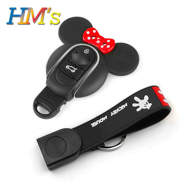 Car Styling Accessories For MINI JCW Cooper One S Countryman F60 F54 F55 F56 F57 Cars Key Cover Chain Keychain Holder