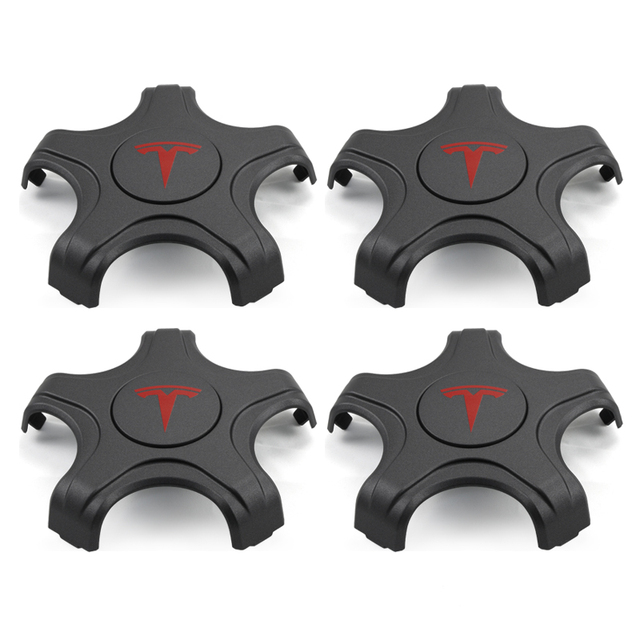 4pcs/set Wheel Center Wheel Cap Cover Center Rim Cap For Tesla Model 3S X