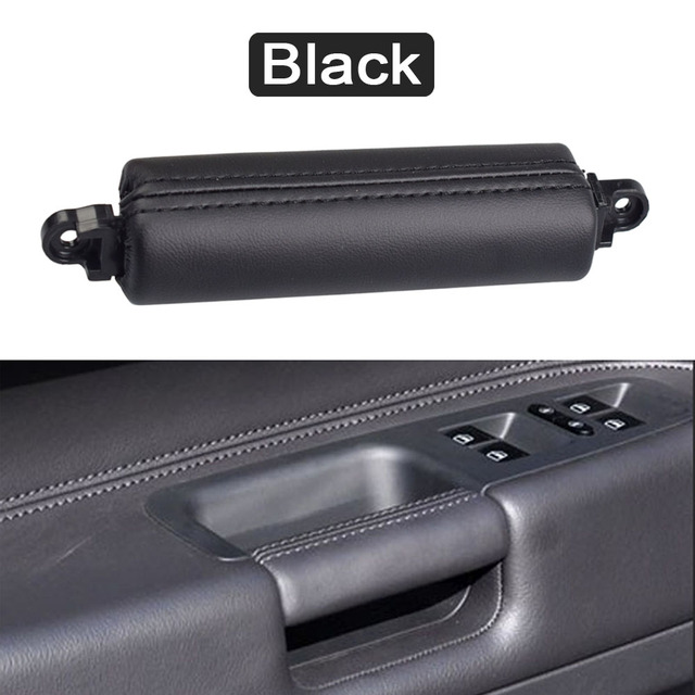 LHD RHD Quality Interior Driver Door Pull Handle Leather Replacement For VW Volkswagen Touareg 2003-2010