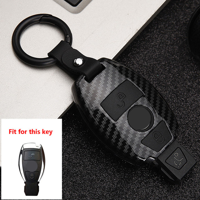 Car Key Case Cover Protector Covers Accessories For Mercedes Benz E C Class W204 W212 W176 GLC CLA GLA Car Styling