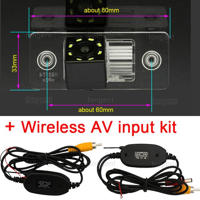 Car Reversing Camera For Volkswagen Tiguan Santana Touareg polo passat golf scirocco jetta bora mk4 2010 2009 2008 2007 2006 2005