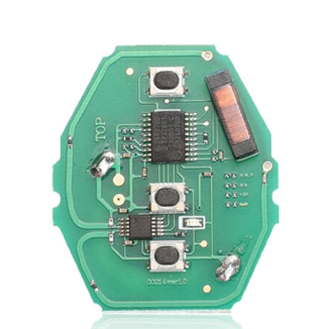 jingyuqin Remote Car Circuit Board Switch ASK 315/433MHz ID46 PCF7953 For BMW E38 E39 E46 EWS System 3 Buttons