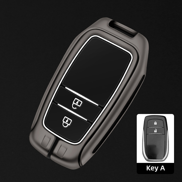 Car Key Case Cover Shell Bag For Toyota 86 Camry Corolla Crown Highlander Rav4 Alphard Villanza Yaris Sienna Prado Harrier