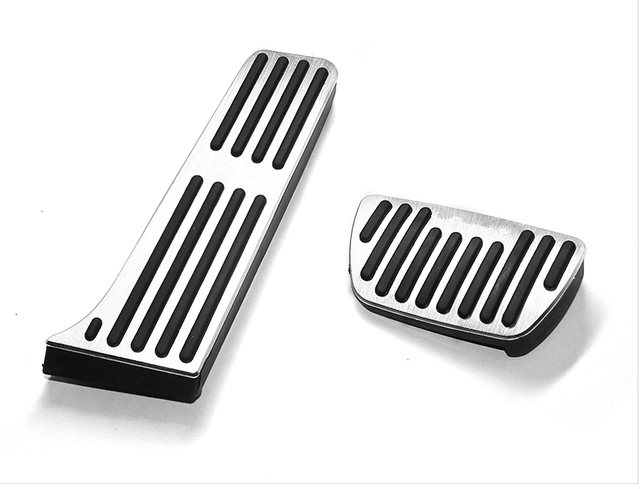 Car Accelerator Gas Pedal Brake Pedal Footrest Pedal Non-slip Pads Case Cover For Toyota Camry 2018 2019 Accessories