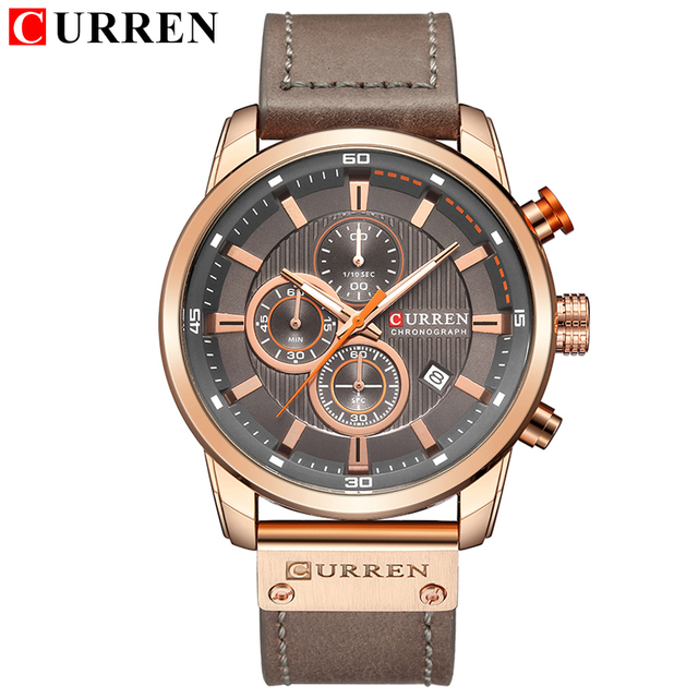 CURREN Fashion Date Quartz Men Watches Luxury Brand Male Chronograph Watch Sport Mens Wrist Watch Hodinky Relogio Masculino