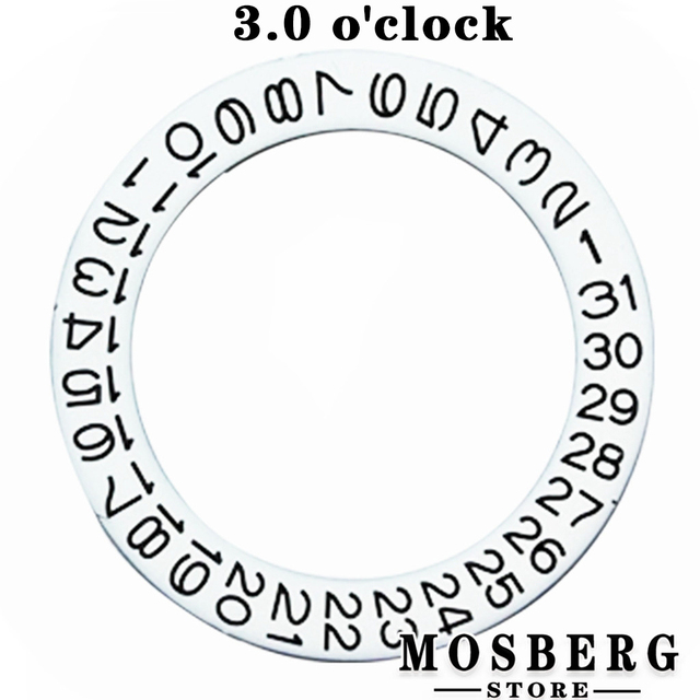 watch movement replacement spare parts stickers calendar date day wheel disk fit 3 o'clock 3.8 o'clock 6.0 o'clock for NH35 NH36