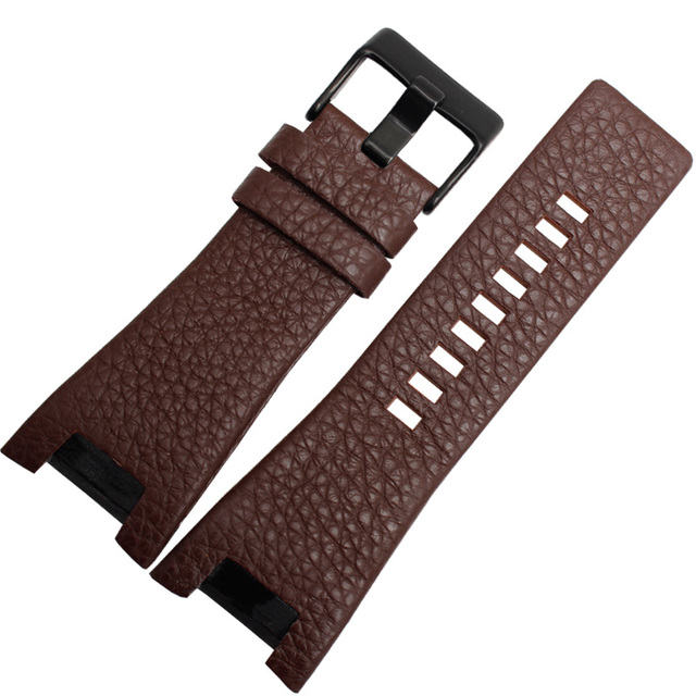 High Quality Genuine Leather Bracelet Band 32*18mm Watch Strap For Diesel Watch Band For DZ1273 DZ1216 DZ4246 DZ4247 DZ287 Strap