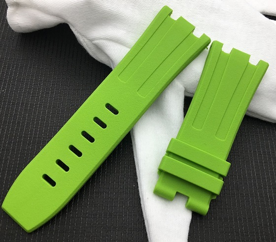 28mm Black Blue 15703 Nature Rubber Silicone Watchband Men Watch Strap Band for AP Watch Audemars & Piguet Strap Logo Tools