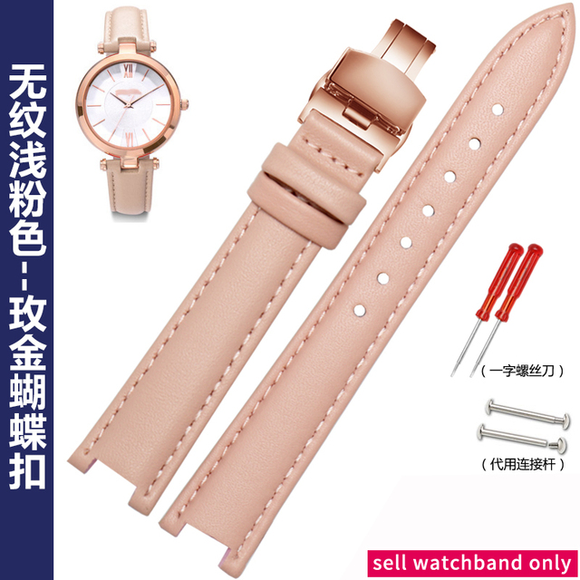 Watches for Folli Follie Prong Strap Folli Follie Women's Watch Band Lady Bubble Chain 12 16mm Watch Strap