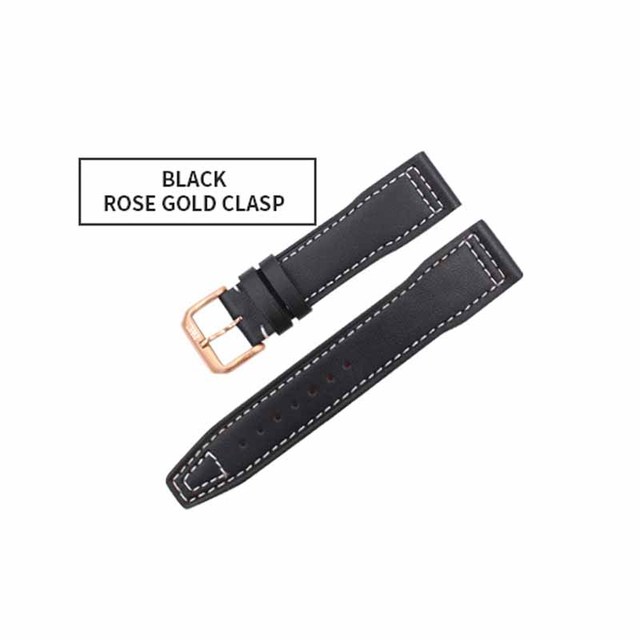 Genuine Leather Strap 20mm 21mm Replacement Watch Band Suitable for IWC Pilot Mark XVIII IW327004/377714 Watch Strap Bracelet